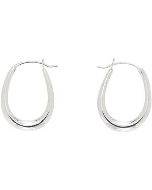 Sophie Buhai Tiny Egg Hoop Earrings - Black