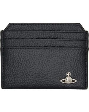 Vivienne Westwood Slim Card Holder - Black