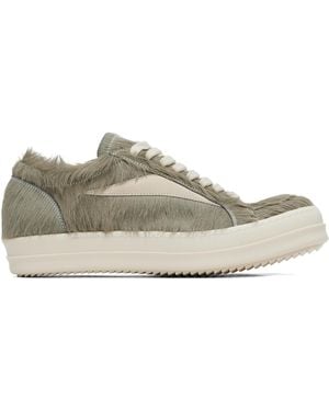 Rick Owens Tower Vintage Sneaks Trainers - Natural