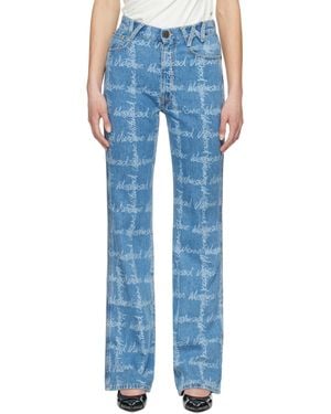 Vivienne Westwood ブルー Ray ファイブポケット ジーンズ