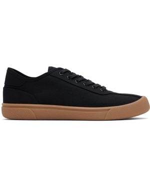 The Row Canvas Sneakers - Black