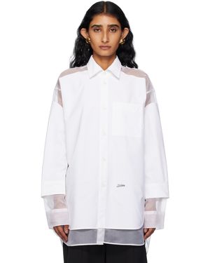 Jean Paul Gaultier 'The Petit Grand' Shirt - White