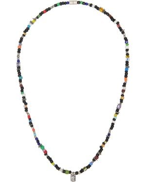 Paul Smith Artist Bead Necklace - Black