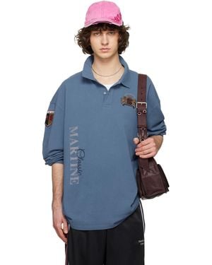 Martine Rose S Polo - Blue