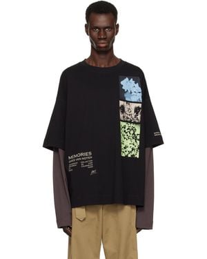 Dries Van Noten Layered T-Shirt - Black