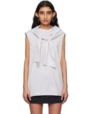 Acne Studios オフホワイト レイヤード トップス ホワイト | Lyst
