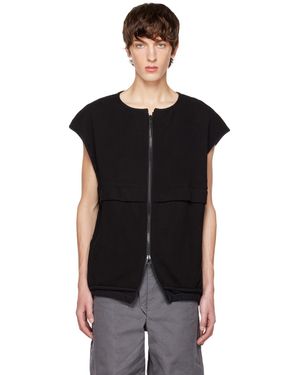 BRYAN JIMENE`Z Ventilation Vest - Black