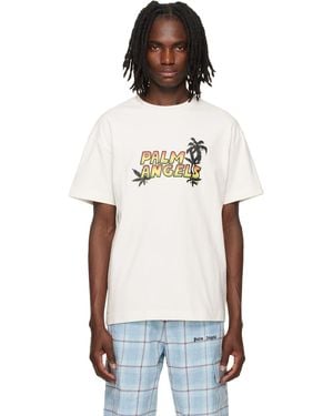 Palm Angels Off- Palm Sunset T-Shirt - White