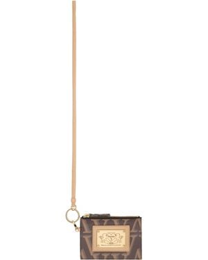 VAQUERA ブラウン Pouch モノグラム 財布 - ブラック