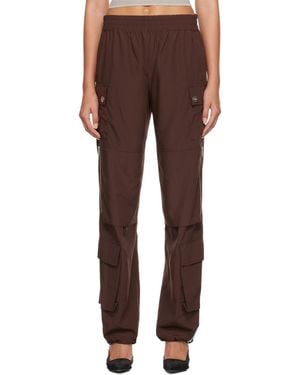 Dion Lee Pocket Overalls Casual Pants - Brown