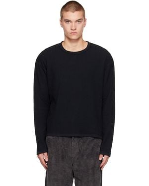 mfpen Reverse Rib Jumper - Black