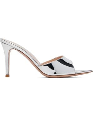 Gianvito Rossi Elle 85 Heeled Sandals - Black