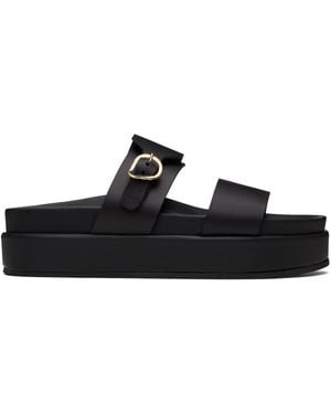 Ancient Greek Sandals Latria 2Flatform Sandals - Black