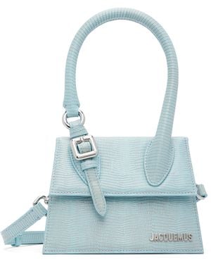 Jacquemus ブルー La Croisière 'Le Chiquito Moyen Boucle' バッグ