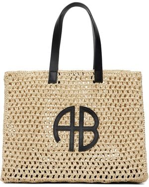 Anine Bing Large Rio Tote - Natural