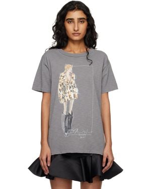 Marc Jacobs 'Look 22' Oversized T-Shirt - Black
