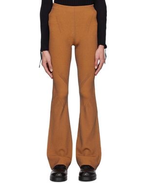 Dion Lee アングルリブ ラウンジパンツ - マルチカラー