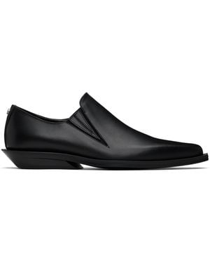 Ann Demeulemeester Makea Pointy Cowboy Loafers - Black
