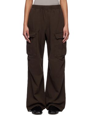 Skims Pantalon De Détente Cargo Brun - Noir