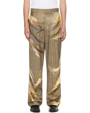 Y. Project Sun Bleached Trousers - Natural