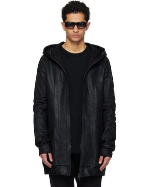 Julius Seamed Hoodie - Black