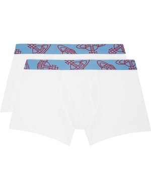 Vivienne Westwood Two-Pack Cotton Boxer Briefs - Black
