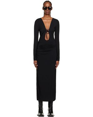 Han Kjobenhavn Self-Tie Midi Dress - Black