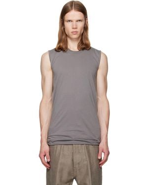 Rick Owens Tower Basic Sl Tank Top - Grey