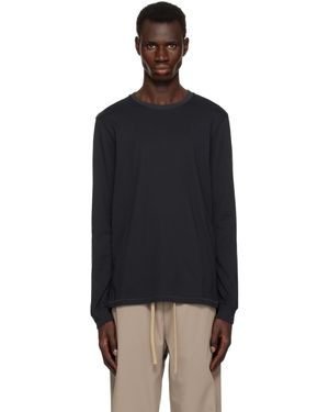 Skims ブラック Cotton クラシック 長袖Tシャツ