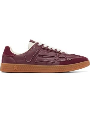 Amiri Burgundy Pacific Football Trainers - Black