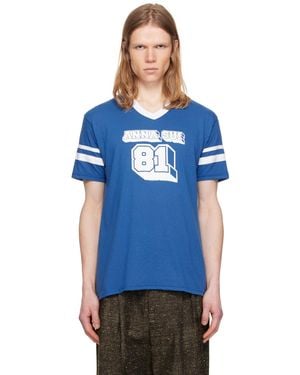 Anna Sui Logo T-Shirt - Blue