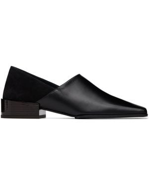 Alaïa Square Slipper Loafers - Black