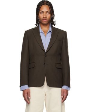 Dries Van Noten Wool Blazer - Black