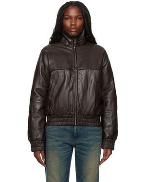 GIMAGUAS Paula Leather Jacket - Black