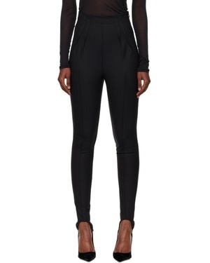 Mugler Tailored Leggings - Black