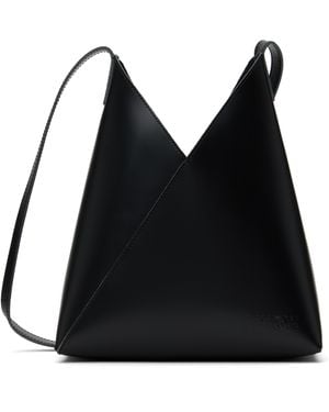 MM6 by Maison Martin Margiela ブラック スモール Fortune Cookie ショルダーバッグ