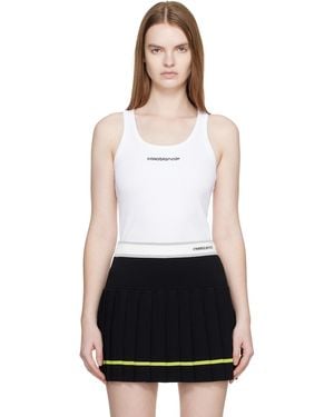 CASABLANCA Ribbed Tank Top - Black