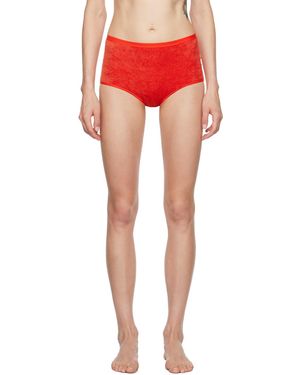 Baserange Highwaist Bell Briefs - Red