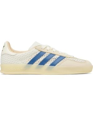 adidas Originals オフホワイト Gazelle Indoor スニーカー - ブラック