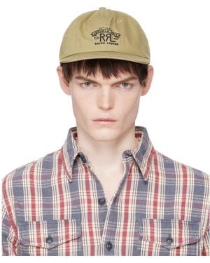 RRL Casquette En Sergé À Logo Ranch - Vert