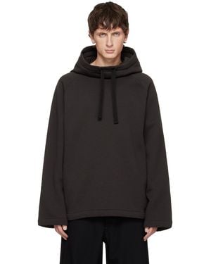 Lemaire 'Hooded Top' Hoodie - Black