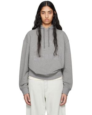 Maison Kitsuné グレー Varsity フーディ