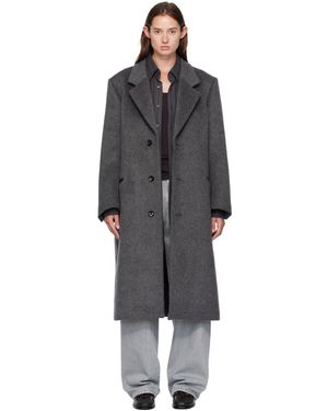 Carter Young Hewitt Wool Coat - Black