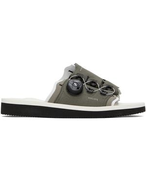 Suicoke Leta-Ab Sandals - Black