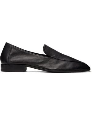 Dries Van Noten Flâneurs Noirs En Cuir