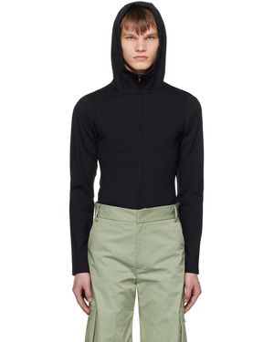 【関税込み】AARON ESH ブラック セルフタイ フーディ AARON ESH Activewear for Men | Online Sale up to 70% off | Lyst