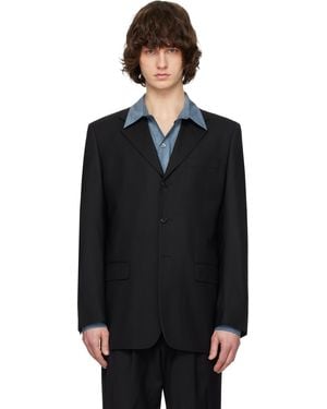 sunflower Show Blazer - Black