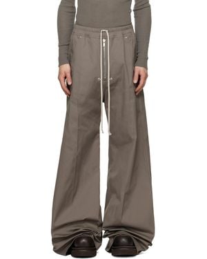 Rick Owens Tower Wide Bela Trousers - Brown