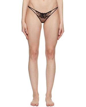 Agent Provocateur Black Kissie Brief - Multicolour