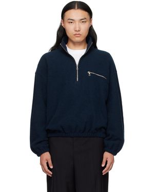 Rier Fleece Sweater - Blue